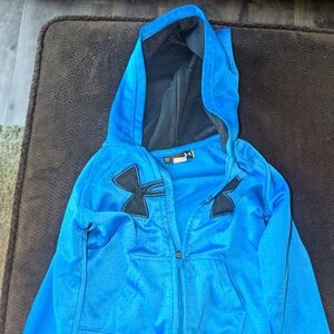 Blue under armour hoodies 3t boys